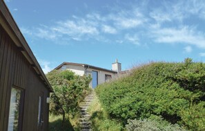 outside