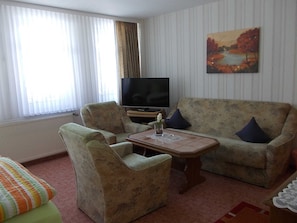 Sitzecke in Zimmer 4