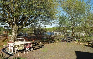 outside