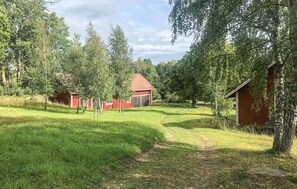 outside