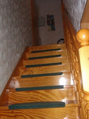 Treppe ins Dachgeschoss