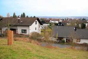 Hausansicht und Aussicht