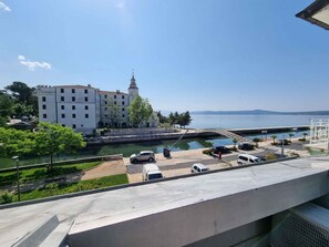 Blick von der Unterkunft