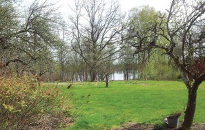 outside