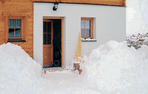 outside