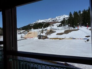 Blick von der Unterkunft
