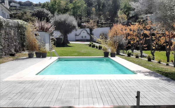 Vista a la piscina