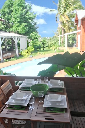 Swimming pool view