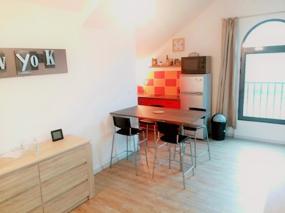 Appartement T2 50 m², Parking Gratuit