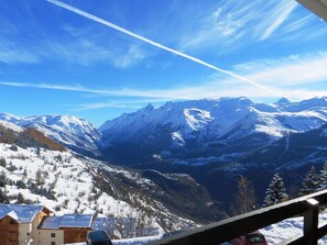 Blick von der Unterkunft