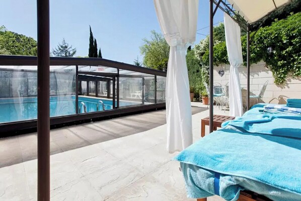 Swimming pool view