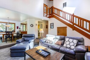 Living Room w/ sunken floor