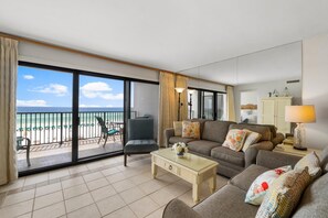 Living Area with Balcony