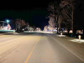 Driving through Ridgway at 4AM