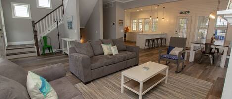 Main Level | Living Room - Open Floor Plan on Main Level