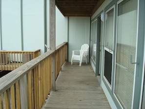 Balcony - Balcony with seating.