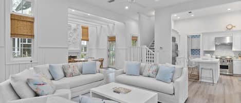 First Floor: Living Area