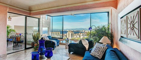 Watch the fireworks from the couch every night!