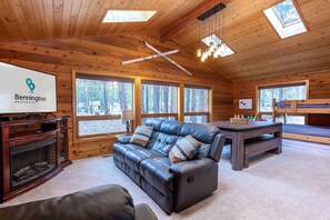 Family Room w/  Game Table and Sleeping