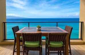 Cradled in comfort, the lanai floats above an ever-changing seascape?your front-row seat to coastal magic MAH-1211
