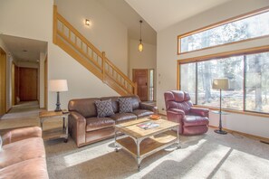 Living Room w/Wall of Windows