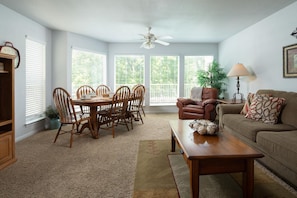 sleeper sofa in living room!