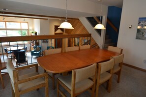 Dining Room Area - The dining room area is large and overlooks the living room. The kitchen comes fully equipped.