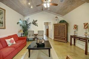 Living Area - Living area features a sleeper sofa for addded convenience.