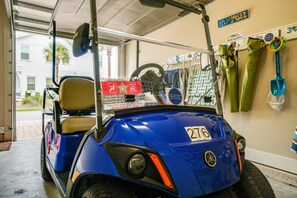 Golf Cart Included with Your Rental!