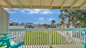 Grab a book and enjoy the sea breezes and the view.