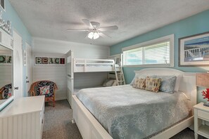 Indoor - Cozy up in the second bedroom after a long day at the beach