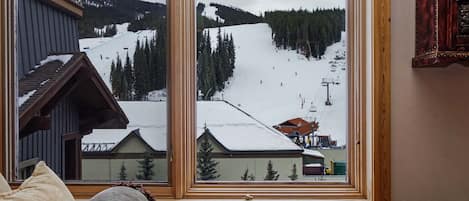 You'll really have this view of the American Flyer ski lift and slopes!