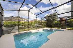 Pool has a great deal of privacy