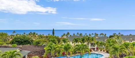 View from Upstairs Lanai of Townhome C 4, Na Hale O Keauhou