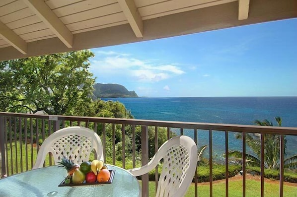 Lanai with Ocean View