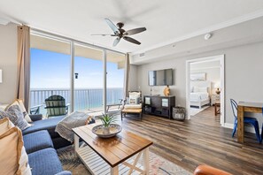 Living Area with Balcony