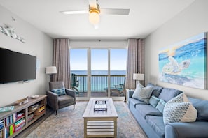 Living Area with Balcony