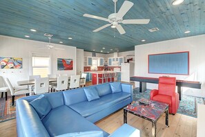 Living Area - Embrace the open floor plan of this Island retreat!
