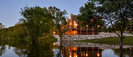 A view of our gorgeous lodge!