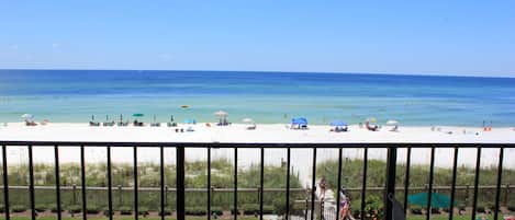 View of The Gulf from the balcony.