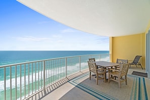 Spacious Balcony with Incredible Views