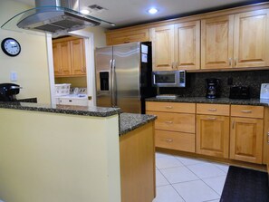 View Of Kitchen To Laundry Room!