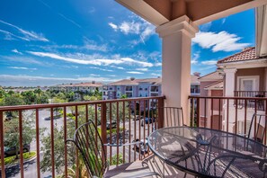 Secluded Skyline Sanctuary: Escape to your private balcony, offering breathtaking views of the city skyline for a truly serene retreat