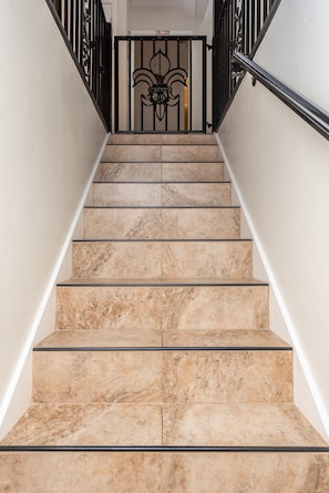 Custom tile throughout
