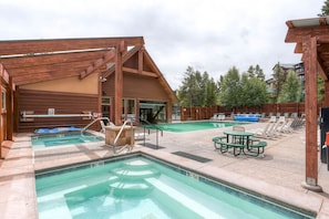 Upper Village Pool - Winterpoint 22 - Breckenridge Vacation Rental