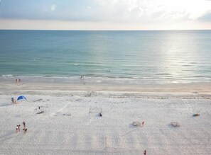 White Sandy beaches..relax...very private beach....volleyball net on the beach