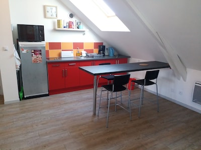 Appartement T2 45 m², Parking Gratuit.