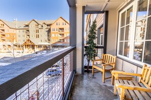 Balcony off the living area