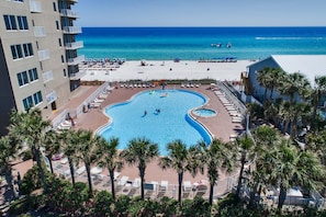 Large Gulf Front Pool