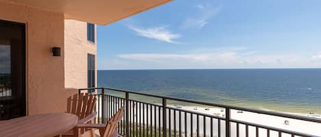 Private Beachside Balcony